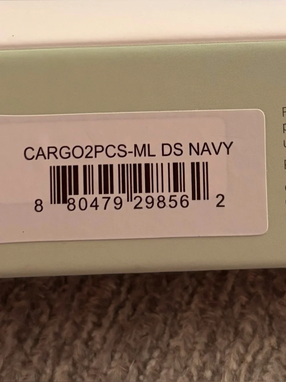 lug Cargo 2pc Packing Cubes NWT Multidot navy